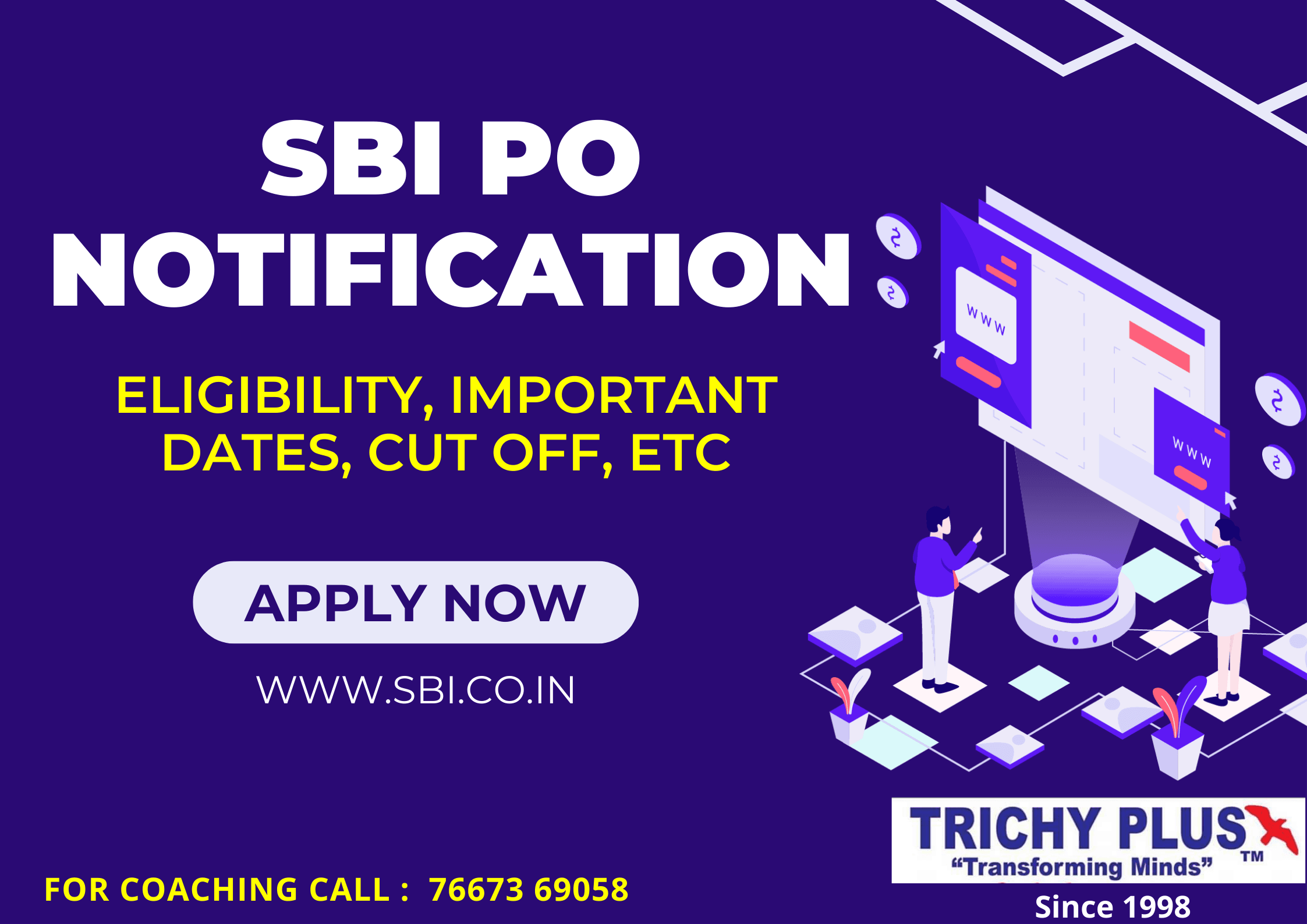 SBI PO 2022 Notification Out 1673 Vacancies Apply Now
