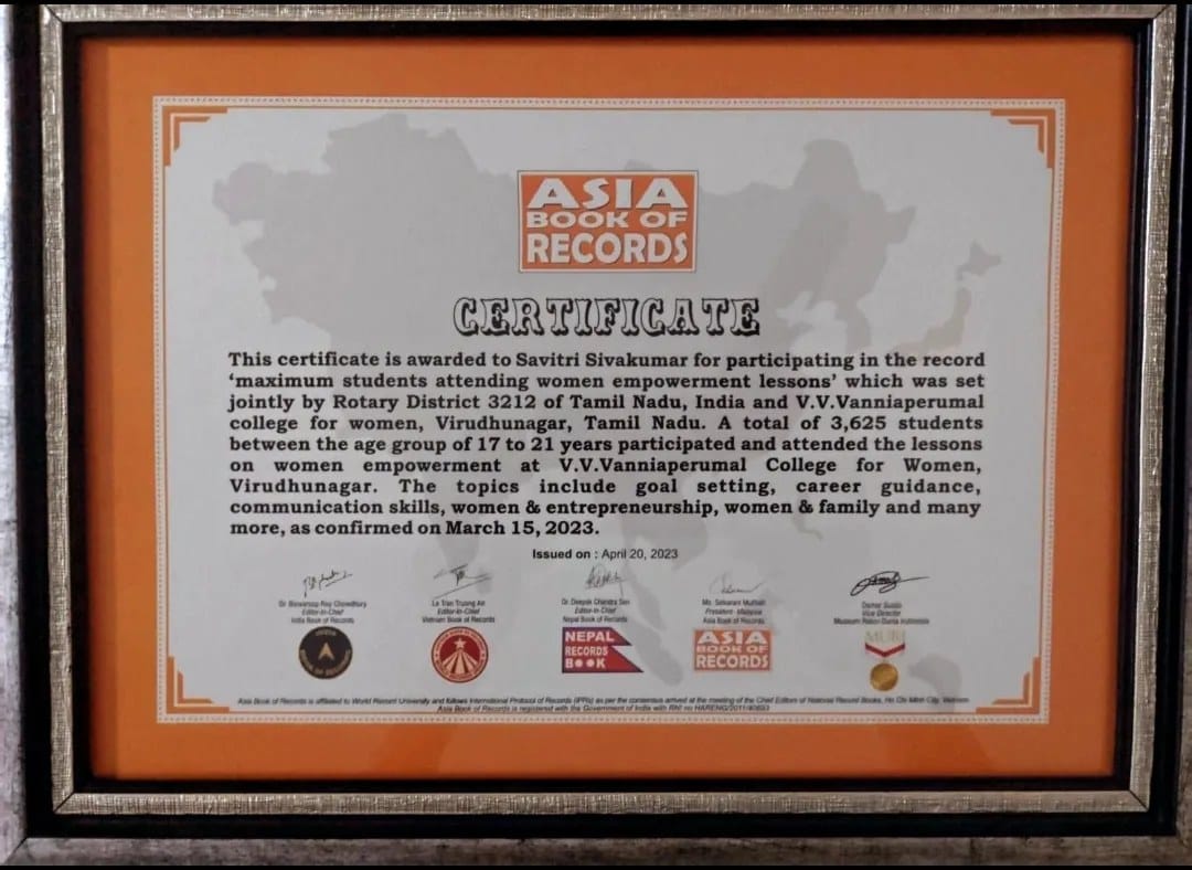 Asia Book of Records — Family First