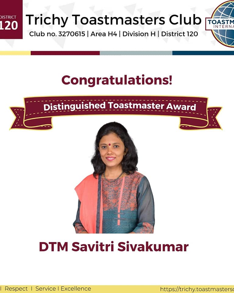 Distinguished Toastmaster