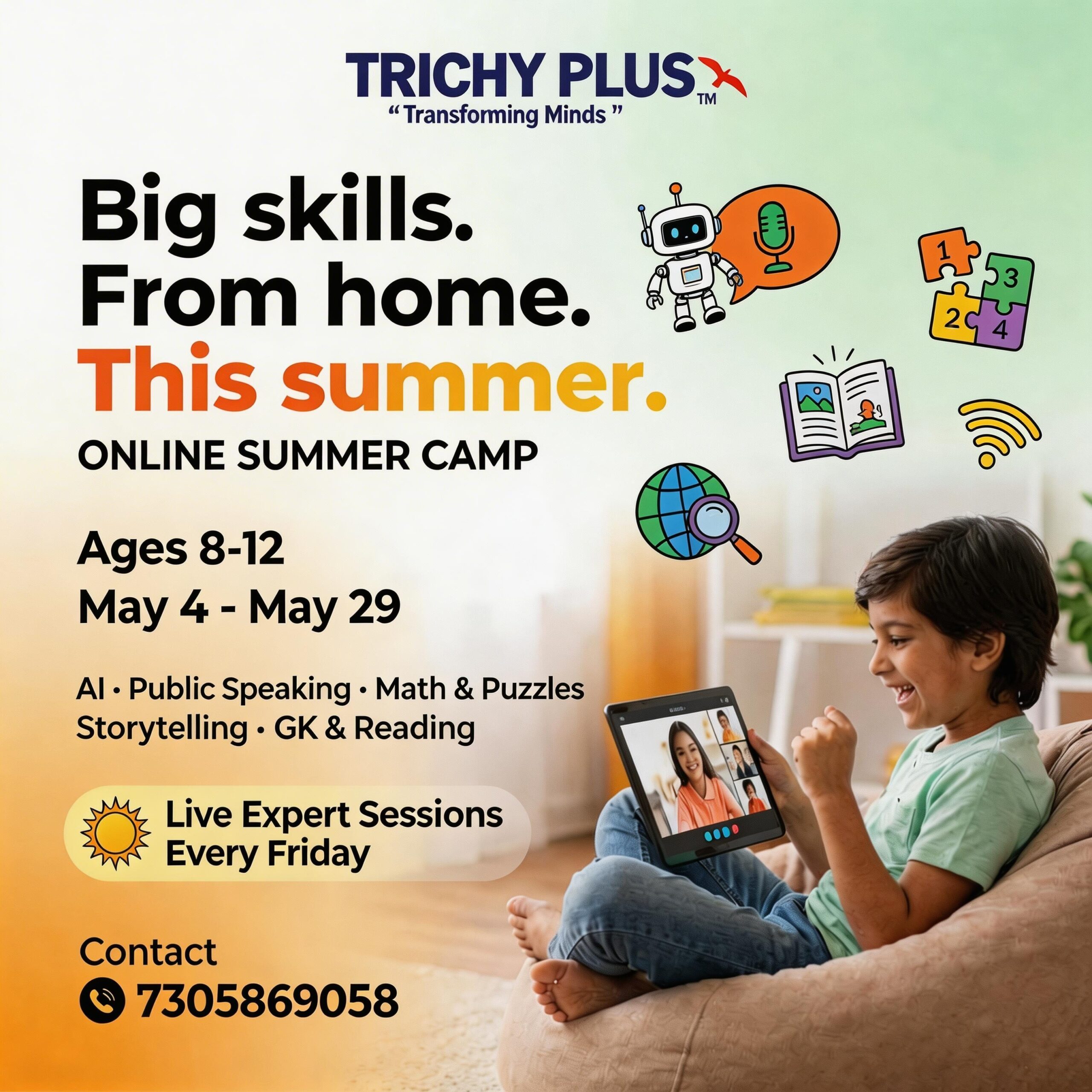 Online Summer Camp 2026 - Transform Your Child’s Evenings into Powerful Learning