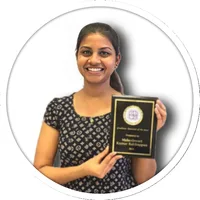 Maheswari, studying in USA